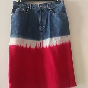 Patriotic skirt